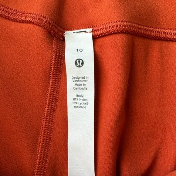 lululemon Align High Rise Pant in Rust! - Picture 2 of 2